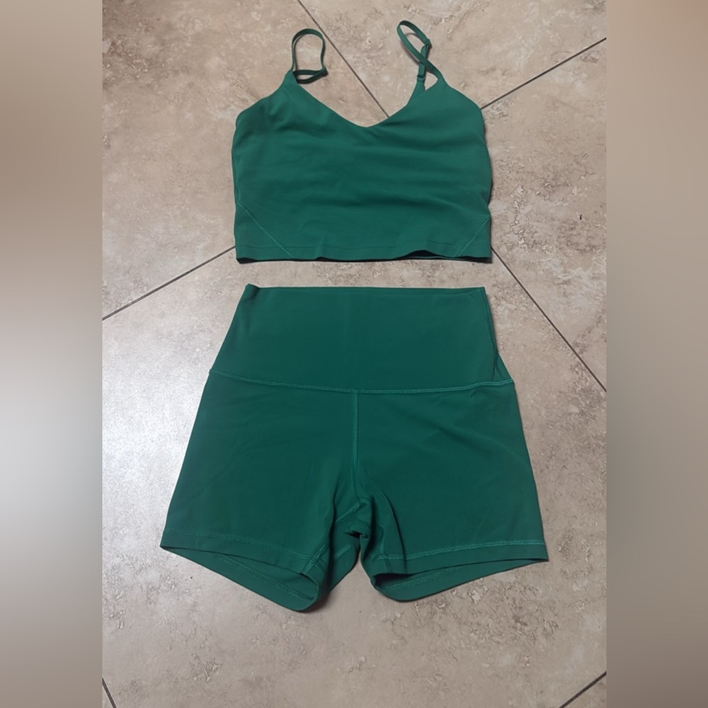lululemon athletica Green Athletic Shorts